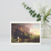 De reis van het leven - Kindertijd (1842) Briefkaart (Staand voorkant)