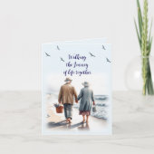 De reis van het leven lopen - Senior Kaart (Voorkant)