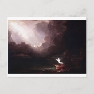 De reis van het leven: Oude leeftijd door Thomas C Briefkaart