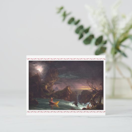 De reis van Thomas Cole naar het leven Briefkaart (Staand voorkant)
