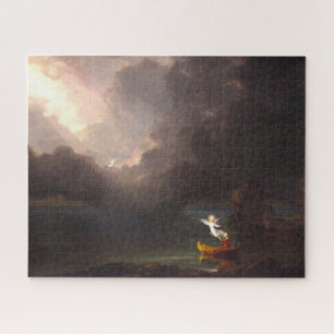 De reis van Thomas Cole naar het leven Legpuzzel