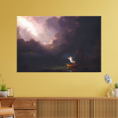 De reis van Thomas Cole naar het oude leven Canvas Afdruk (Insitu (Woonkamer))