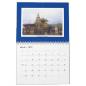 De reiskalender van 70 jaar kalender (Mar 2027)