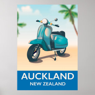 De reisposter van Auckland Nieuw Zeeland Poster