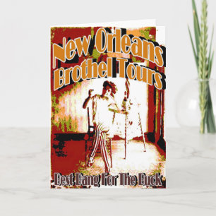 De Reizen van het Bordeel van New Orleans Kaart