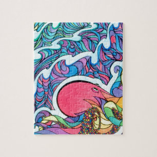 De reizende octopus legpuzzel