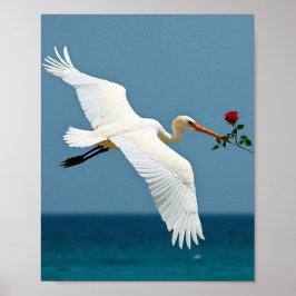 De reizende vogel poster