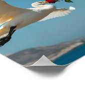 De reizende vogel poster (Hoek)