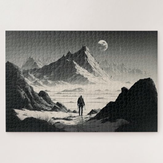 De reiziger 1014 stuks moeilijk Jigzaag Puzzle Legpuzzel (Horizontaal)