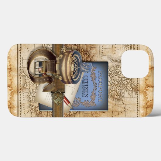 De reiziger Case-Mate iPhone case (Achterkant (horizontaal))