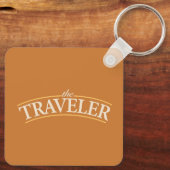 De reiziger sleutelhanger (Achterkant)