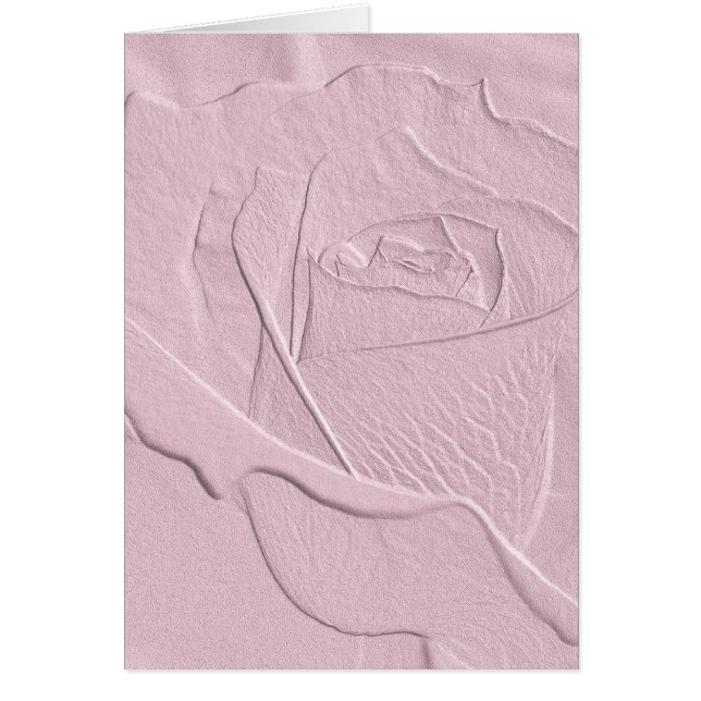 De relief doucement rose de rose (Devant)