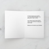 De Remerciements 36e Anniversaire Carte Oldometer (Intérieur)