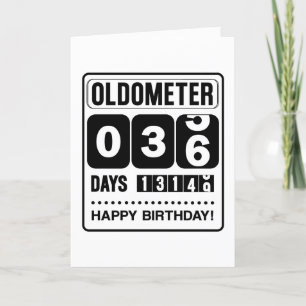De Remerciements 36e Anniversaire Carte Oldometer