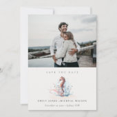 De Remerciements Algues Sous-Marines Enregistrer La Carte Date (Devant)