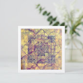 De Remerciements Ancien Nazca Mandala, Pérou. Carte (Debout devant)