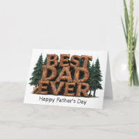 *~* AP86 Photo Meilleure carte Fête des pères DaD
