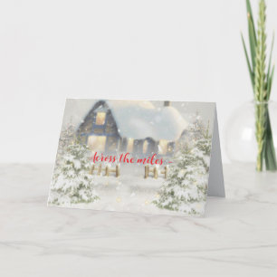DE REMERCIEMENTS APART AT CHRISTMAS - CARTE NOËL