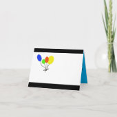 De Remerciements B002 - Carte miroir d'anniversaire Skyline (Devant)