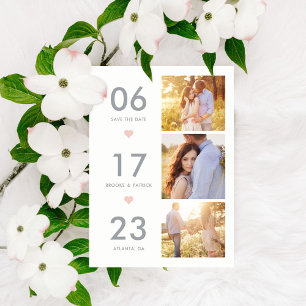 De Remerciements Belle Date COULEUR MODIFIABLE Enregistrer La Carte
