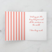 De Remerciements Berry Sweet carte d'anniversaire (Intérieur)