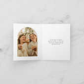 De Remerciements Blue Hydrangea Arch Proposition Carte photo, Petit (Intérieur)