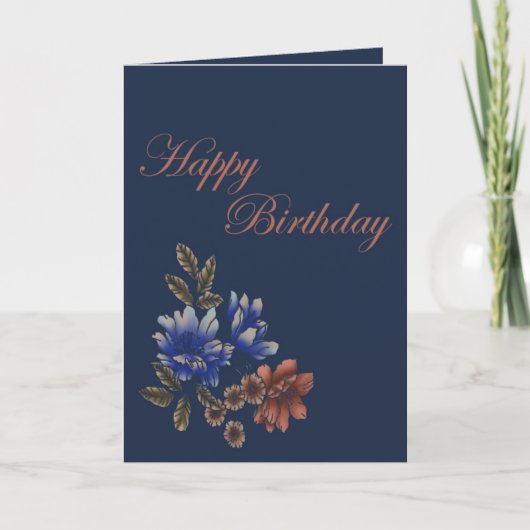 De Remerciements Bonne carte mère d'anniversaire (Devant)