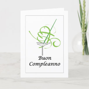 De Remerciements Buon Compleanno - Joyeux anniversaire en carte ita