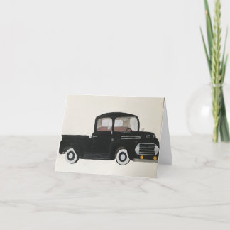 De Remerciements Camion Pop, petite, carte 4 pouces x 5,6 pouces