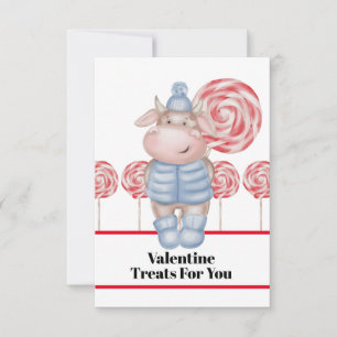 De Remerciements Candy Traite Juste Pour Vous Carte Valentine