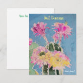 De Remerciements Carte (Devant / Derrière)