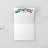 De Remerciements Carte à billets à crédit (Intérieur)