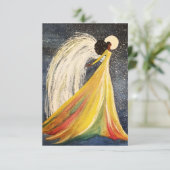 De Remerciements Carte Angel Sympathy (Debout devant)