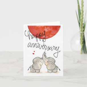 De Remerciements carte anniversaire