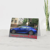 Carte anniversaire Birdwatcher Lexus
