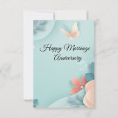 De Remerciements Carte anniversaire du mariage (Devant)