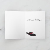 De Remerciements Carte Anniversaire la plus heureuse (Intérieur)