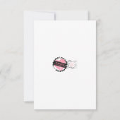 De Remerciements Carte Anniversaire "Latte Love" (Dos)