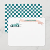 De Remerciements Carte automobile (Devant / Derrière)