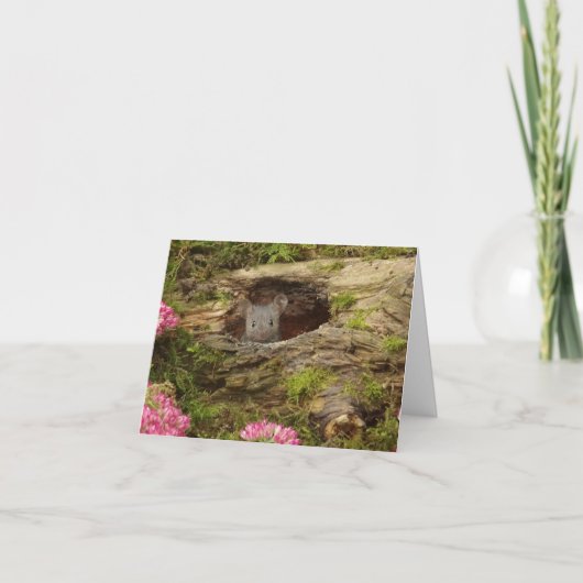 De Remerciements carte bébé (Devant)