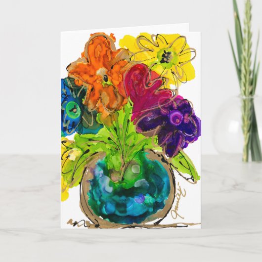 De Remerciements Carte blanche Happy Together Lovitude (Devant)