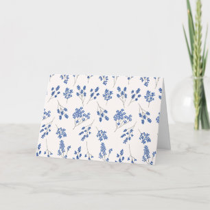 DE REMERCIEMENTS CARTE BLEUE SPRIGGS TOUTE OCCASION/VIDE