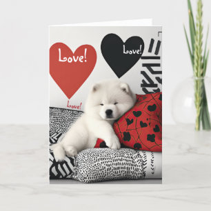 De Remerciements Carte Chow Chow Valentine