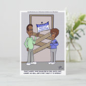 De Remerciements Carte Crabby (Debout devant)