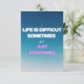 DE REMERCIEMENTS CARTE D'ACCUEIL (Debout devant)