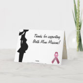 De Remerciements Carte d'adoption (Dos)