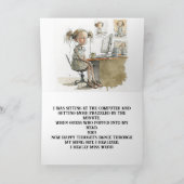 DE REMERCIEMENTS CARTE D'AMITIÉ FRAZZLED (Intérieur)