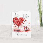 De Remerciements Carte d'amour (Devant)