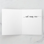 De Remerciements Carte d'amour éternel (Intérieur)