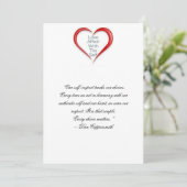 De Remerciements Carte d'amour-propre (Debout devant)